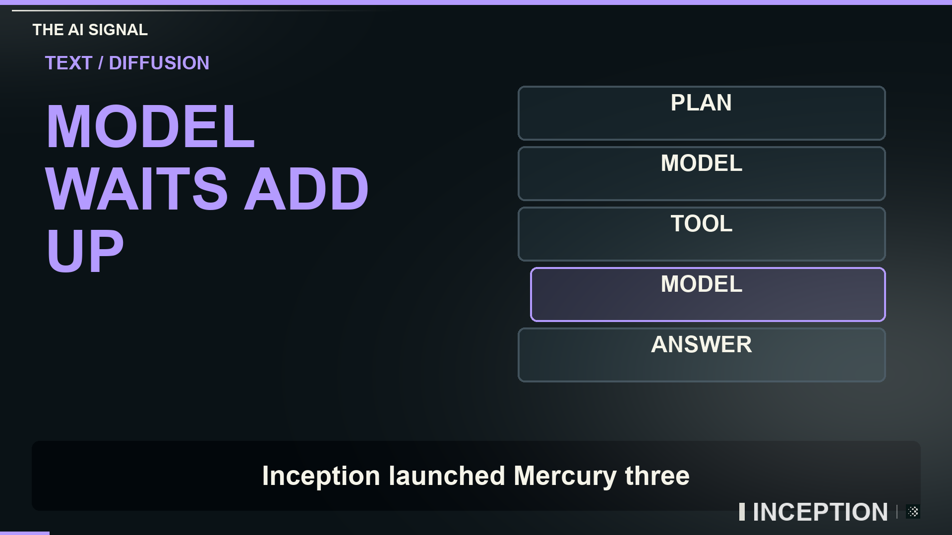 Mercury 3: less waiting between agent steps